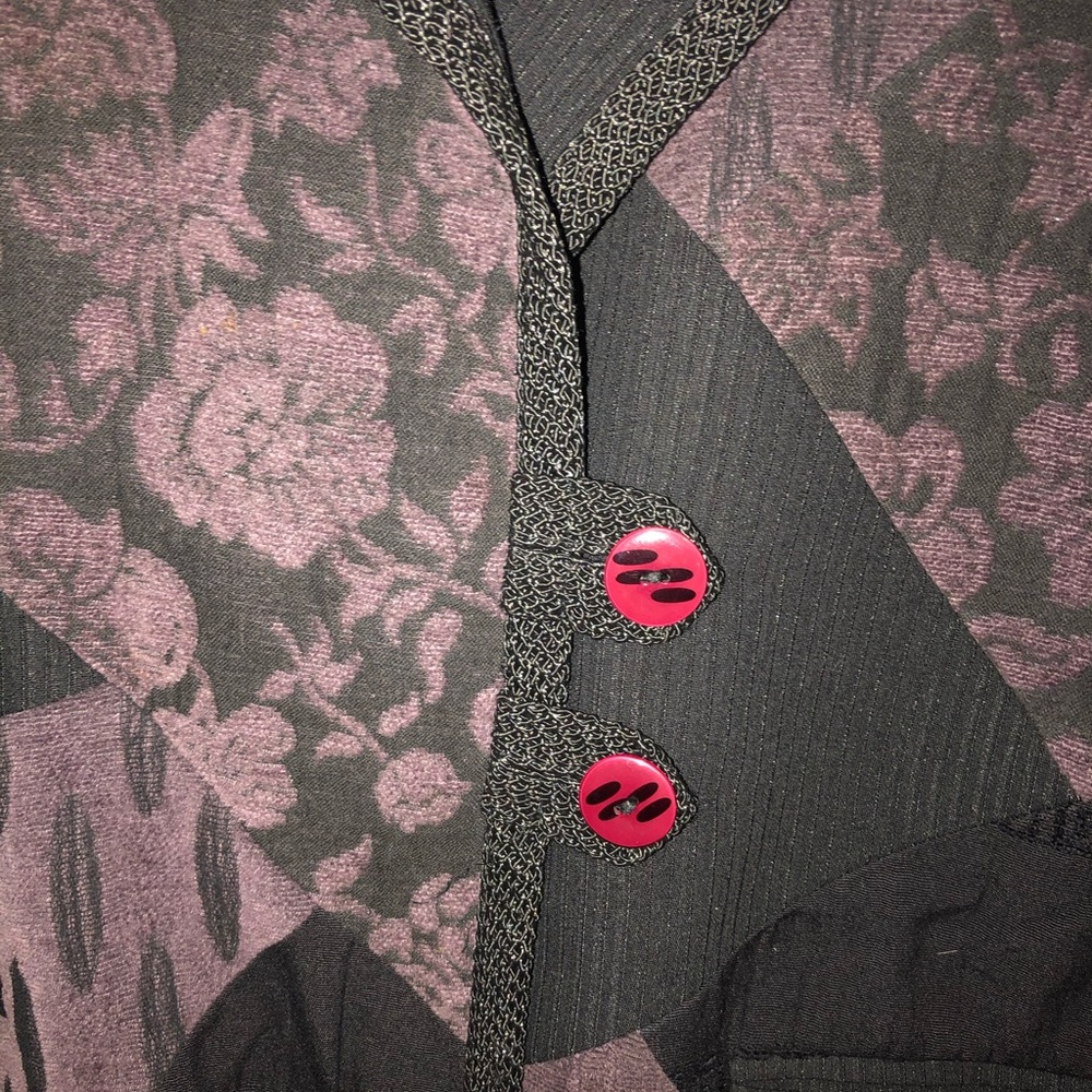 Boho style patterned jacket - Picture 3 of 4